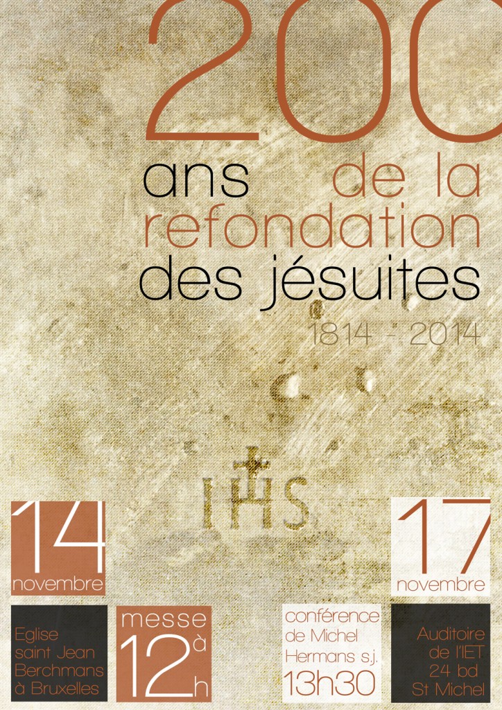 Bicentenaire Jésuites (Belgique)